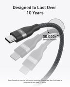 Anker Laptop Power Bank (25K, 165W, Built-In and Retractable Cables)