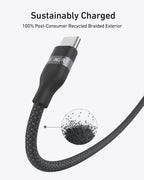 Anker Laptop Power Bank (25K, 165W, Built-In and Retractable Cables)