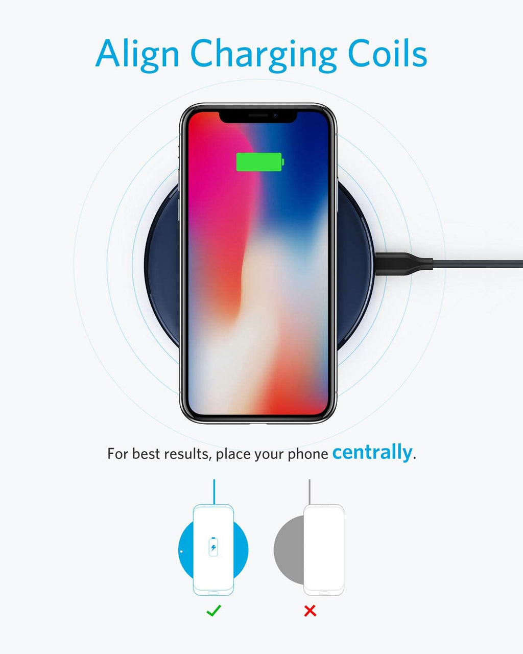 Anker <b>313</b> Wireless Charger (Pad)