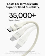 Anker USB-A to USB-C Cable (3 ft / 6 ft, Upcycled-Braided)