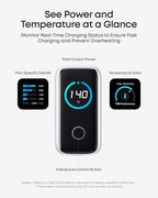 Anker Laptop Power Bank (25K, 165W, Built-In and Retractable Cables)