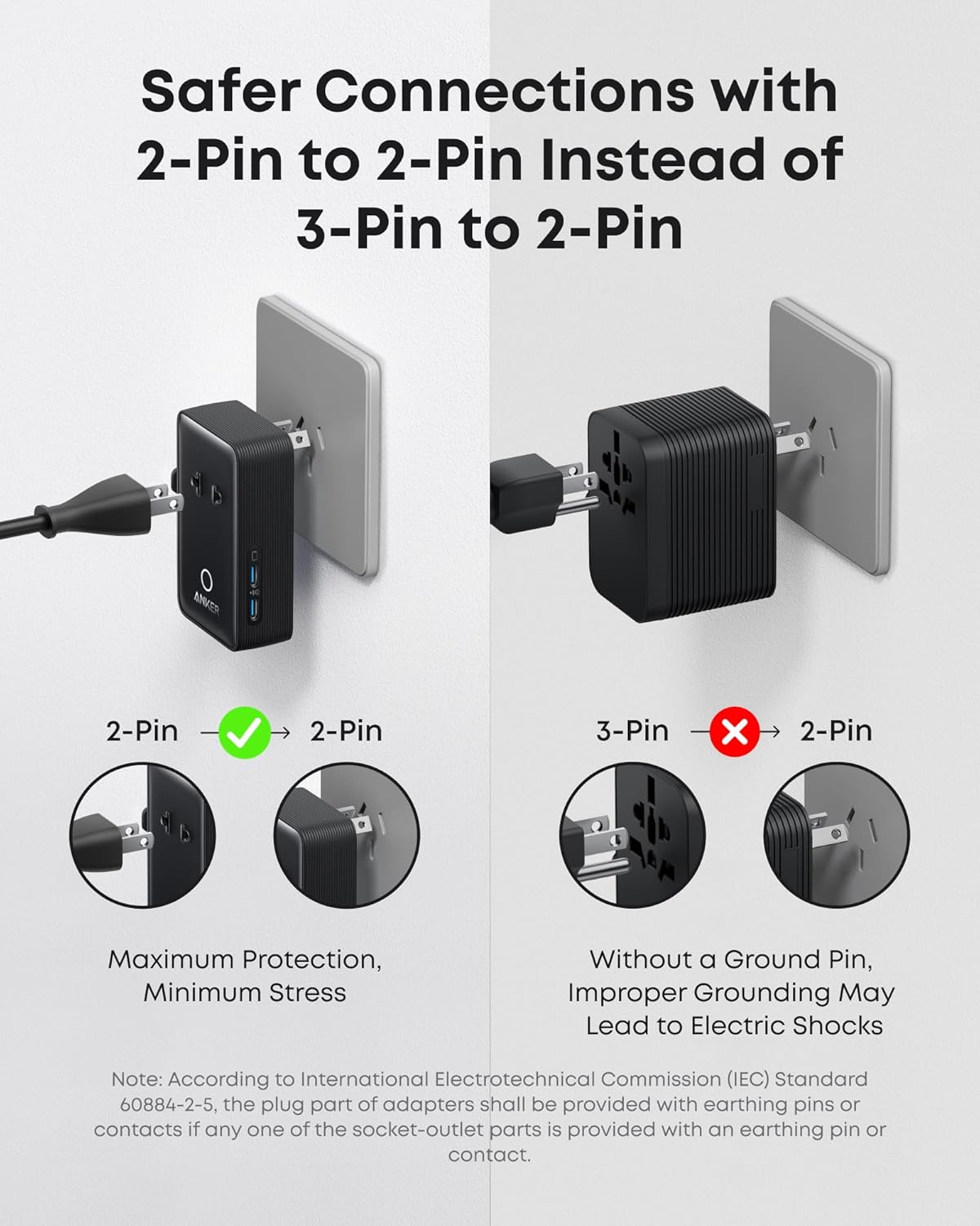 Anker Laptop Power Bank (25K, 165W, Built-In and Retractable Cables)