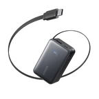 Anker Nano Power Bank (10K, 45W, Built-In Retractable USB-C Cable)