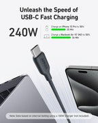 Anker <b>543</b> USB-C to USB-C Cable (Bio-Braided)