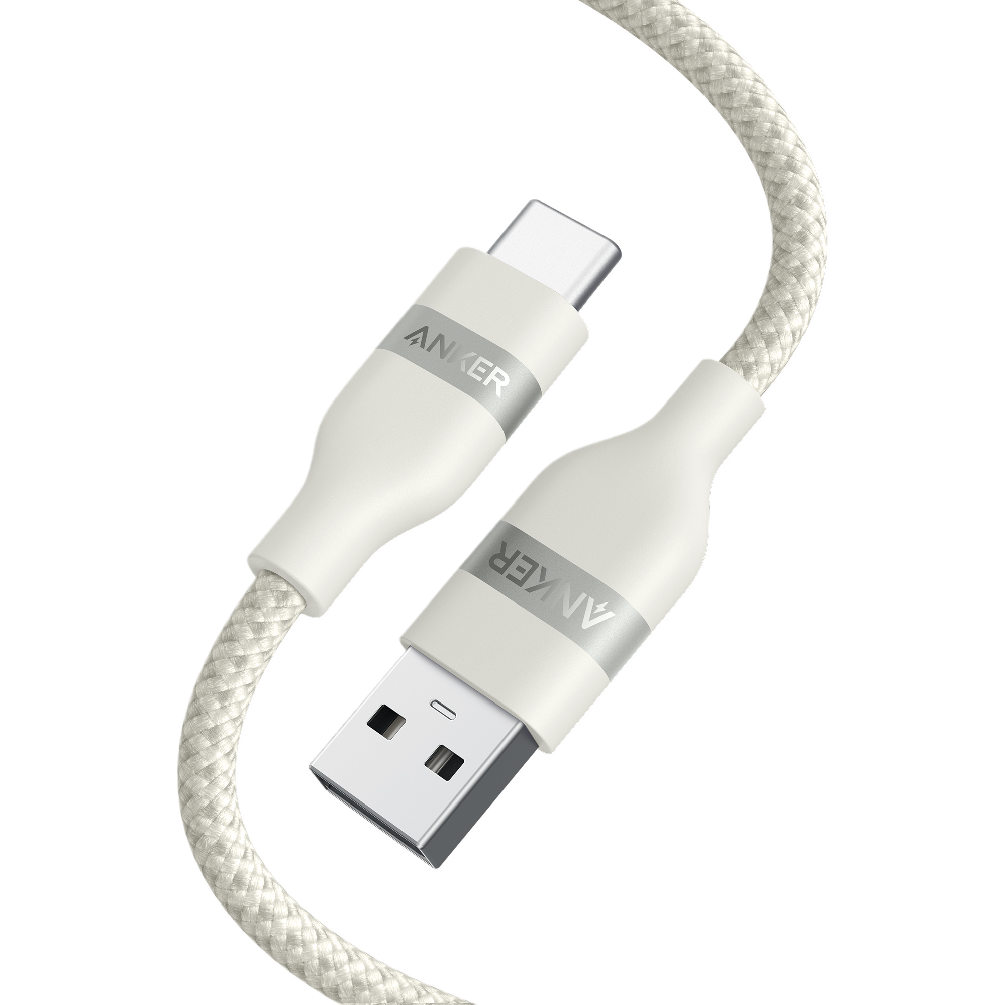 Anker USB-A to USB-C Cable (3 ft / 6 ft, Upcycled-Braided)