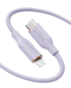 Anker <b>641</b> USB-C to Lightning Cable (Flow, Silicone)