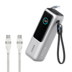 Anker Laptop Power Bank (25K, 165W, Built-In and Retractable Cables)
