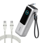 Anker Laptop Power Bank (25K, 165W, Built-In and Retractable Cables)