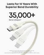 Anker USB-A to USB-C Cable (3 ft / 6 ft, Upcycled-Braided)