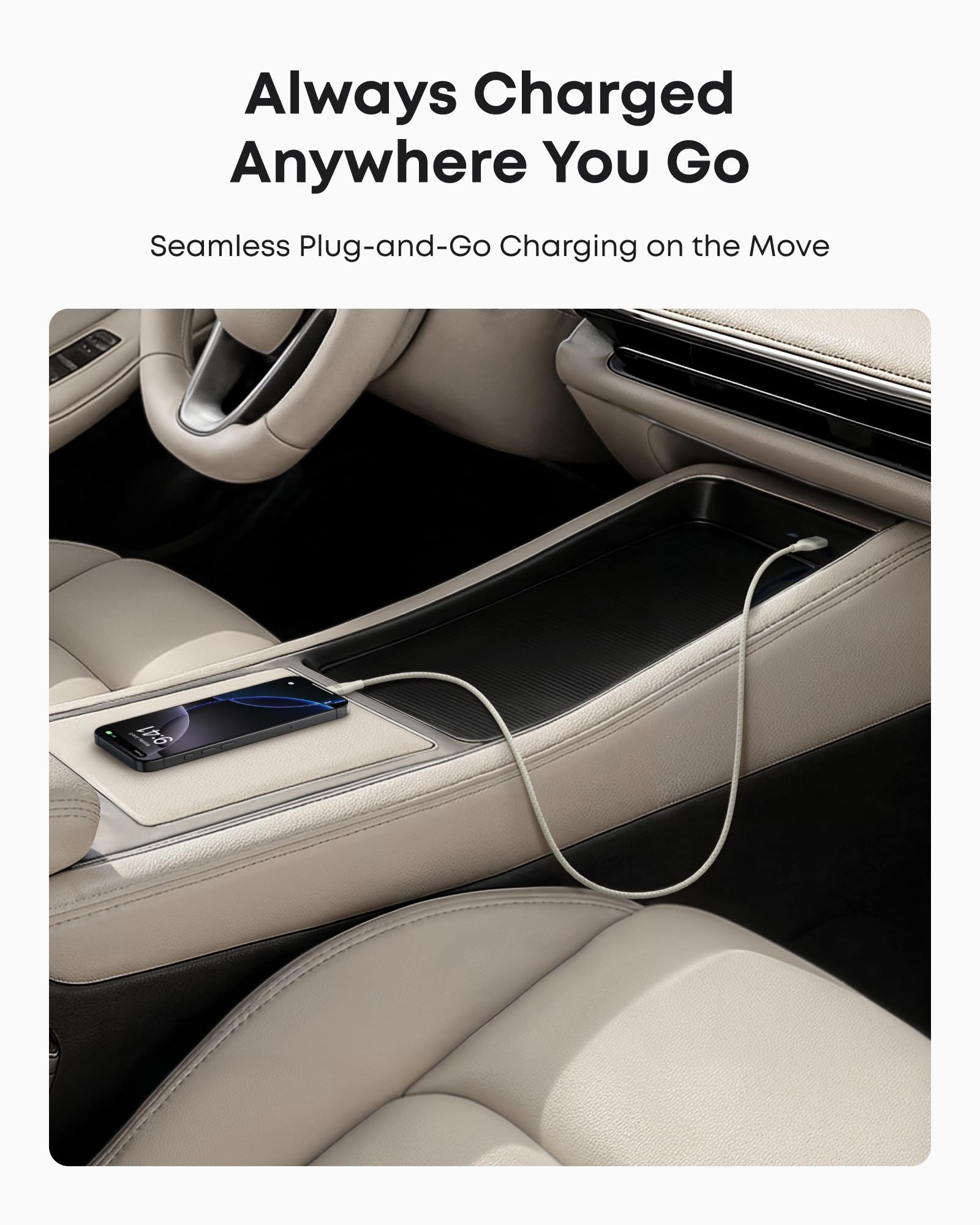 Anker USB-A to USB-C Cable (3 ft / 6 ft, Upcycled-Braided)
