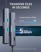 Anker <b>543</b> USB-C Hub (6-in-1, Slim)